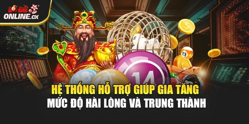 Hệ thống hỗ trợ giúp gia tăng mức độ hài lòng và trung thành